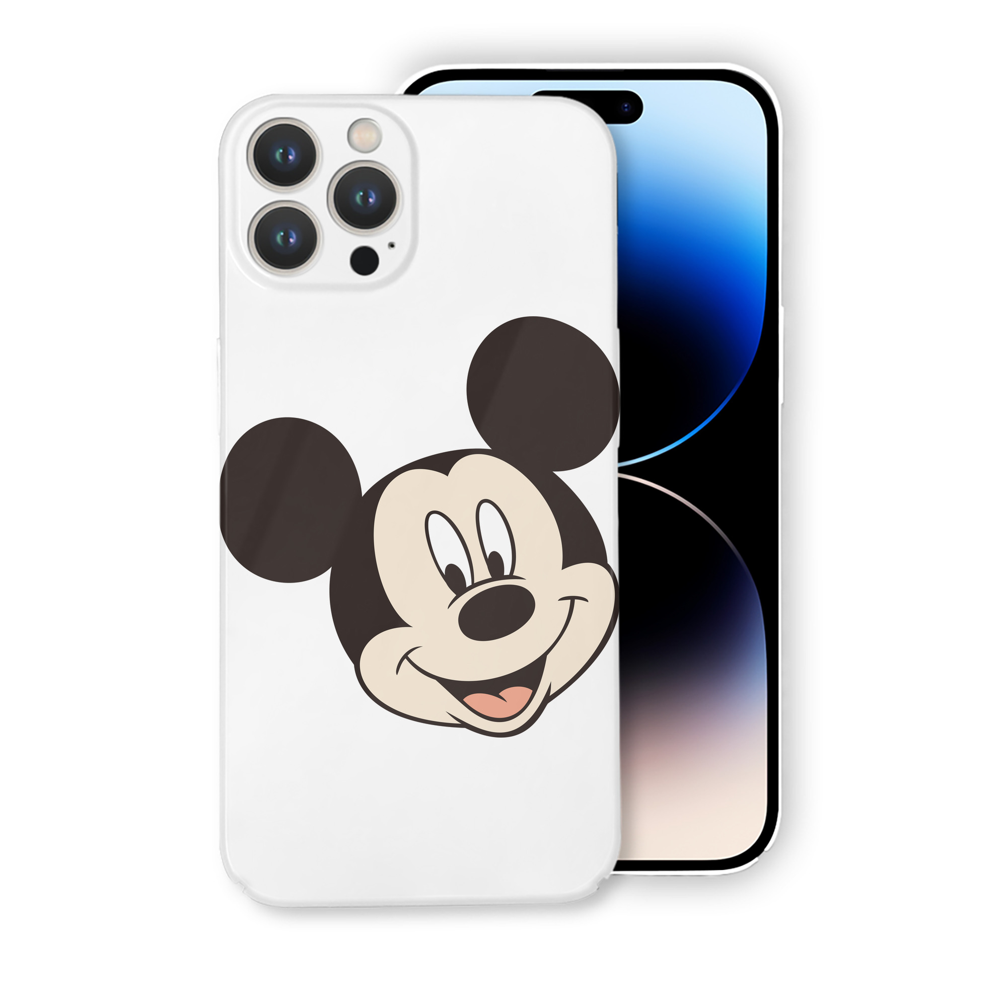 （画像用） ミッキーマウス Mickey Mouse 【iPhone 14シリーズ対応】ハードケース